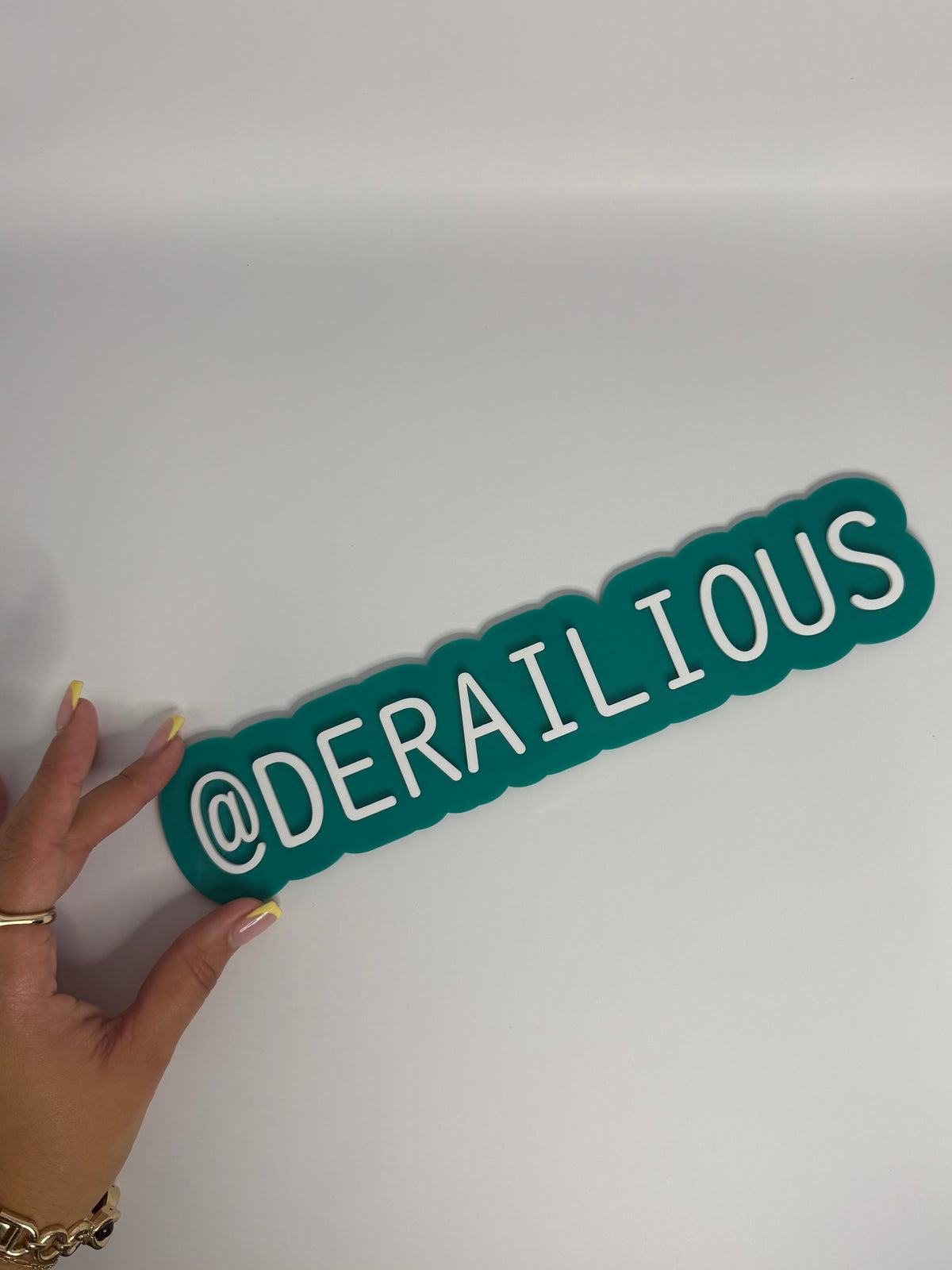 Acrylic Name Sign