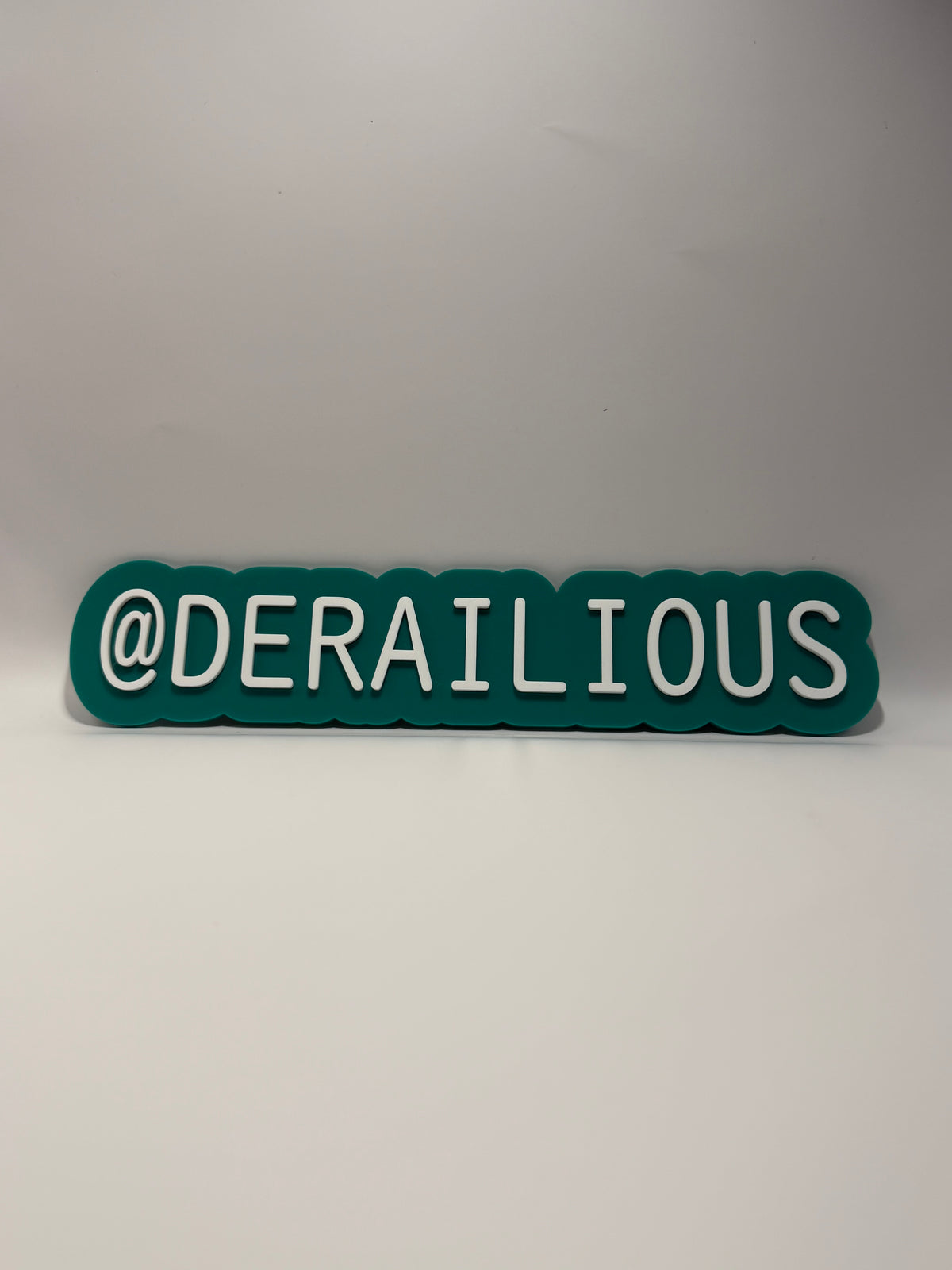 Acrylic Name Sign