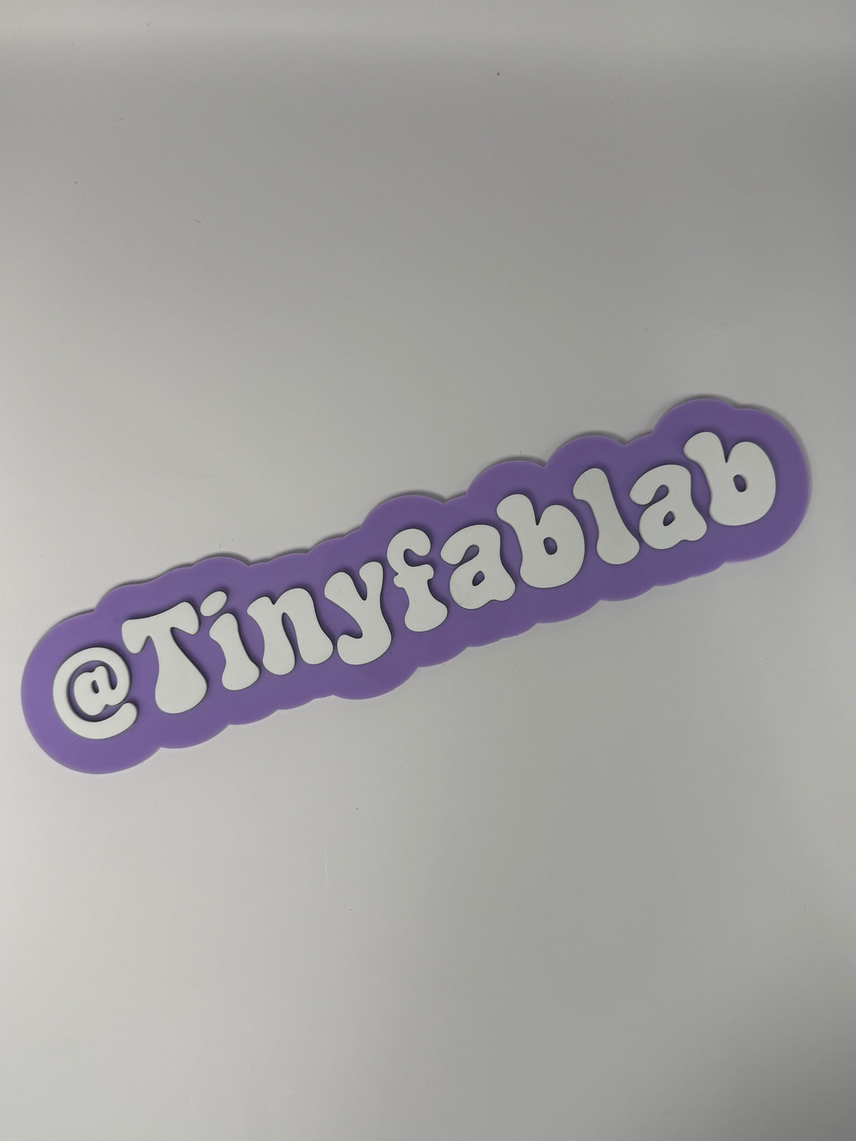 Acrylic Name Sign