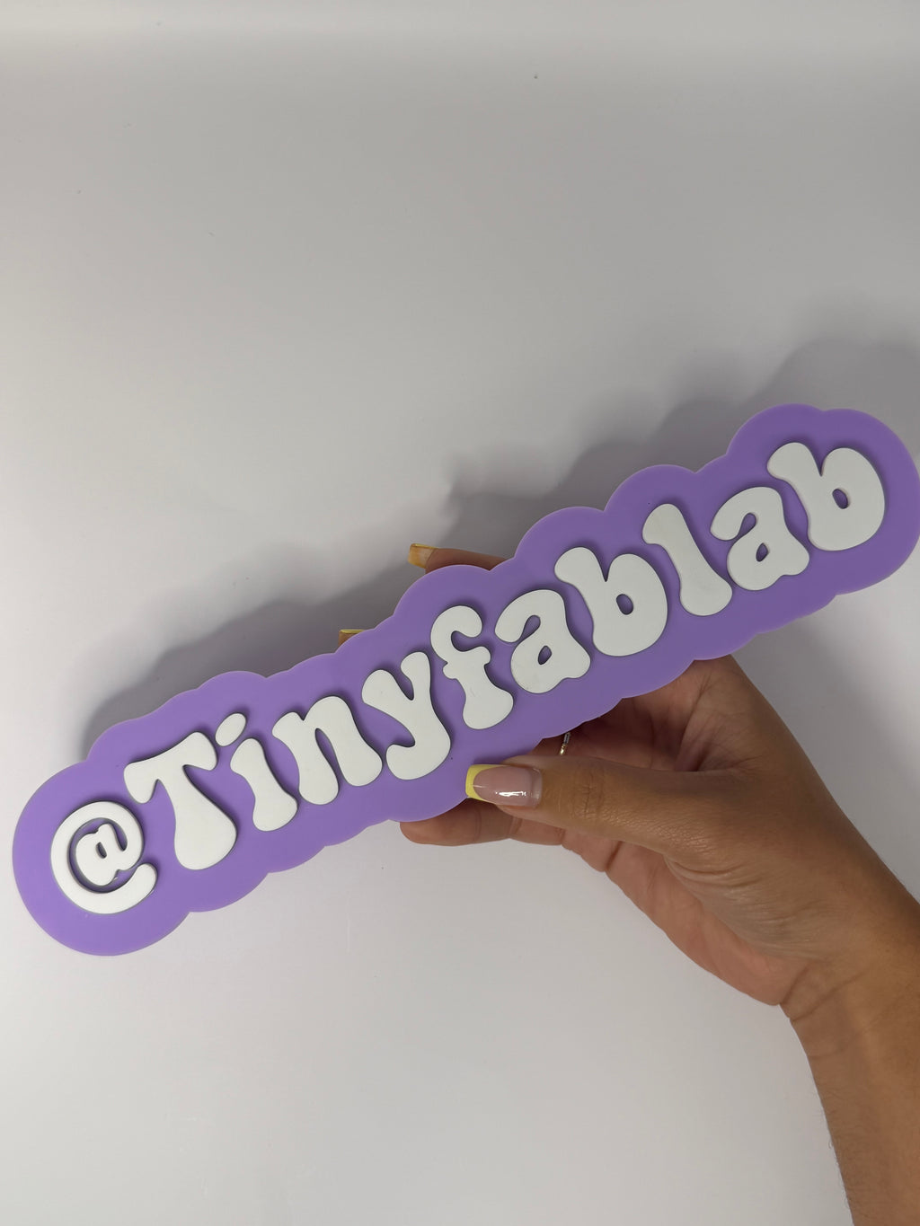 Acrylic Name Sign