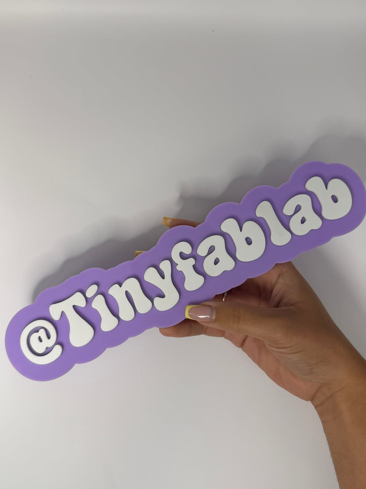 Acrylic Name Sign