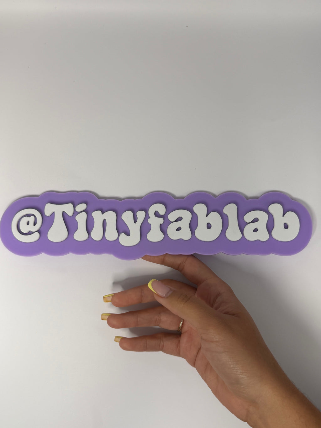 Acrylic Name Sign