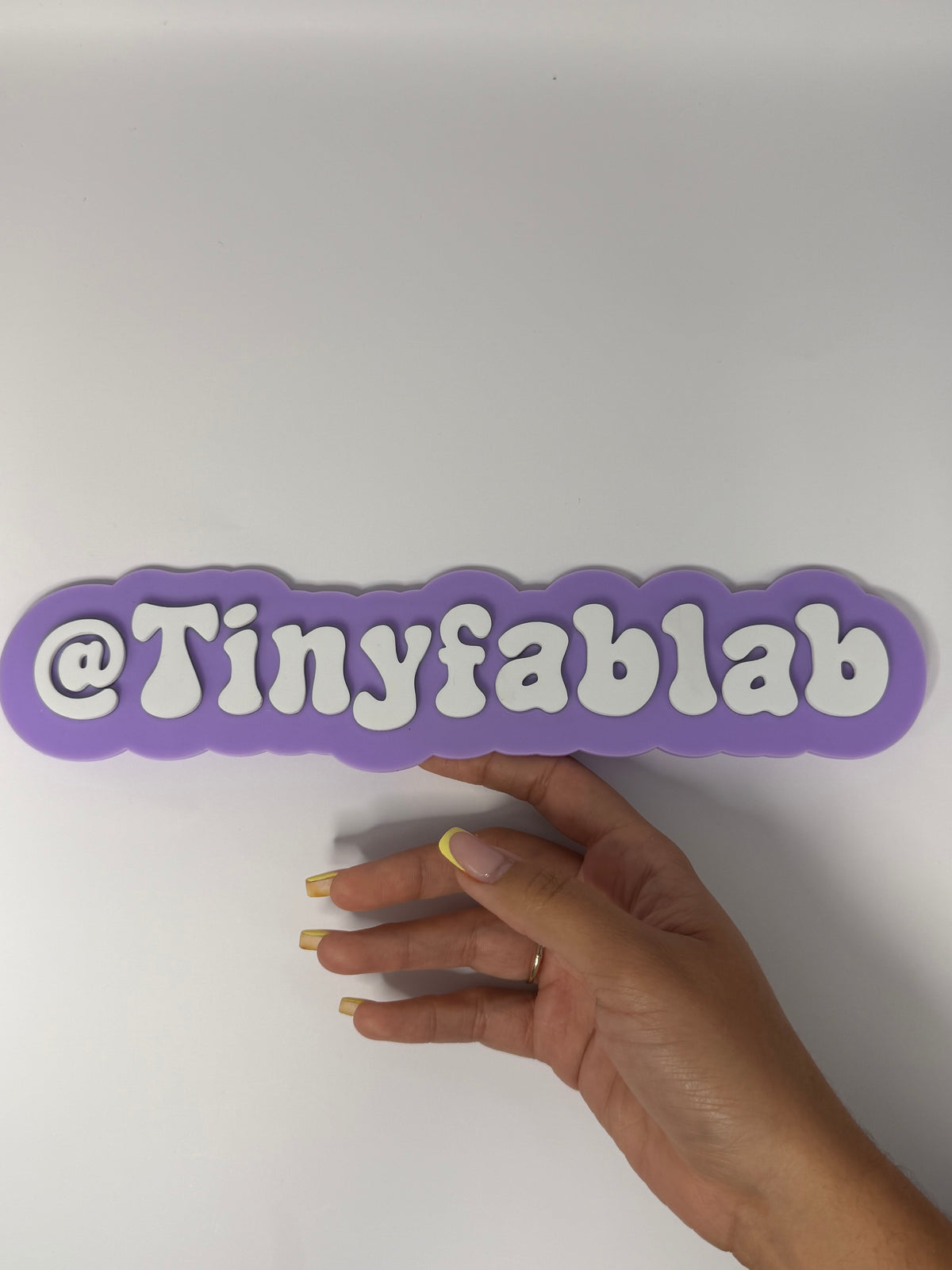 Acrylic Name Sign